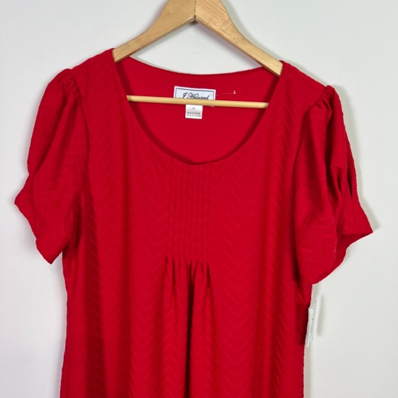 Jessica Howard Red Midi Dress - Picture 2 of 8